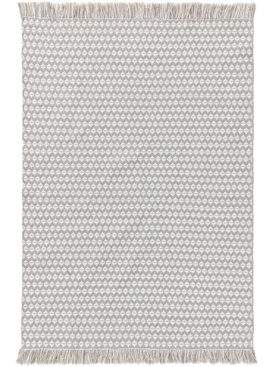 Teppich aus recyceltem Material Morty Grau